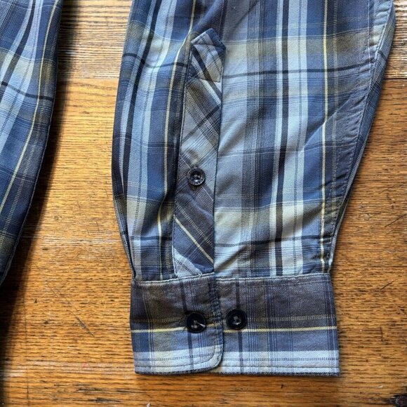 Columbia Long Sleeve Shirt Mens XL Plaid Supplex Nylon Outdoor Fishing Vented - Picture 9 of 14